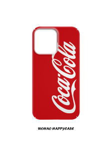 Simple Creative Coca-Cola Style Phone Case Anti-Fall Protection for  14Promax Huawei Mate50 Vivo Xiaomi Compatible