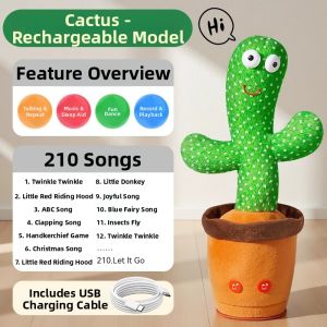 FUZAO | Dancing Cactus Voice Imitation Toy