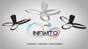 MAVA Infinito 3 Blades Inverter Brushless DC Motor Smart Control Ceiling Fan / Kipas Siling 风扇吊扇