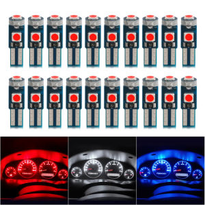 PENCL 10/20PCS T5 SMD LED Motorcycle Car Light Automobiles Light-emitting Diode Instrument Gauge Dashboard Light Bulbs Auto Interior Malfunction Indicator Lamp