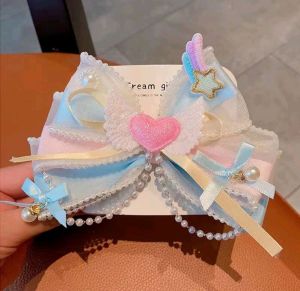 Jepit Rambut Anak Motif Pita Kupu Gaya Korea Import