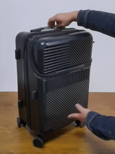 Luggage Suitcase 20/24 inch Japanese Style USB Charging Suitcase Travel Suitcase Front Opening