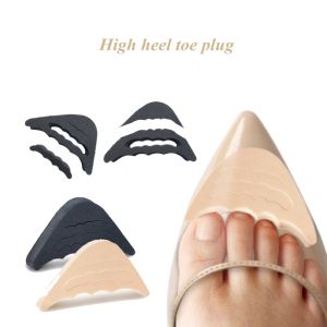 1 Pair Women High Heel Toe Plug Insert Shoe Big Shoes Toe Front Filler Cushion Protector Adjustment Shoe Accessories
