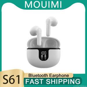 Original S61 Earphones Wireless Bluetooth 5.3 Sport Earbuds Convenient Outdoor HD Microphone Call Headsets 320mAh Long Standby