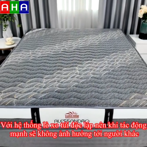 Đệm Lò xo AHA Túi Độc Lập Alessandro Hàng Chính Hãng