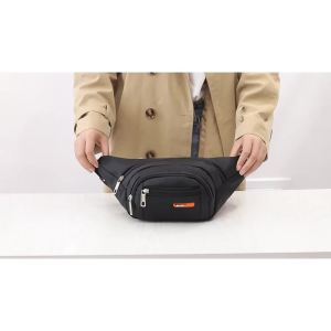 Túi bao tử nam nữ đeo hông vải Canvat chống nước nhẹ kiểu dáng đa dạng phong phú BEAU4