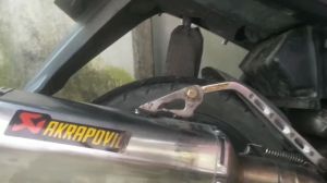L knalpot pangkon knalpot L breket knalpot L panjang 25cm almunium cnc universal bracket knalpot honda yamaha suzuki kawasaki matic bebek kopling kufa varian promo discount