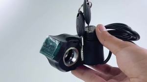 lgnition Lock with 2 Keys for KUGOO M4 PRO Electric Scooter Display Switch Power with Key Lock Kick Scooter Replacement Parts