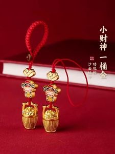 Gantungan Hp Motif Dewa Rejeki Handphone Strap God Of Fortune Gantungan Kunci Keychain Pria Wanita