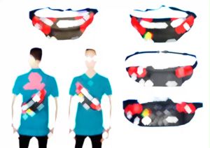 TAS SALEMPANG WATERFROOF ANTI AIR PRIA WANITA SPORTY OUTDOOR WAIST BAG