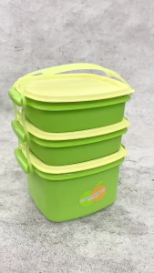 Rantang Piknik Golden Sunkist RPS 9007 / Rantang Makan 3 Susun Plastik