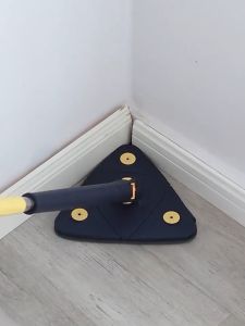 AVINAS 360 Degree Triangle Mop For Rotary Telescopic Floor Glass Ceiling Wall Cleaner Mop