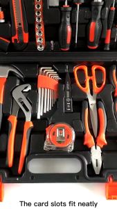 REAIM Hand Toolset 112PCS Tool Kit Set Toolkit Toolbox