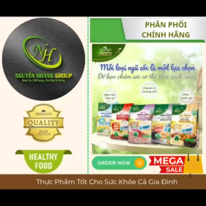 XUÂN AN - Ngũ Cốc Yến Mạch Hạnh Nhân Hạt Chia 400g ( Tặng 1 Gói Yến Mạch 150g)