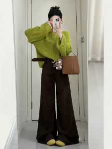 XUECAIQI | Stylish Slimming Womens Two-Piece Set Sweater Jeans