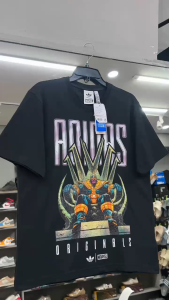 Áo Thun Adidas Black Marvel Thanos - KS3190 | Beater8.10