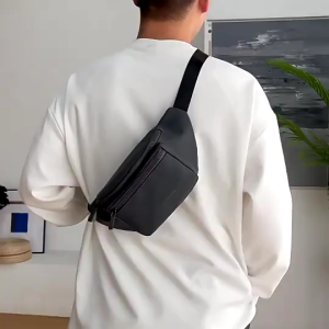 SKM Trendy Waterproof Crossbody Messenger Chest Pouch Chest Waist Bag Beg Lelaki / Beg Galas SK572