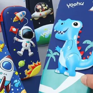 3D Cartoon Pencil Case EVA Waterproof Kids Pencil Box Bekas Pensil Kanak-kanak 3D立体铅笔盒防水抗摔