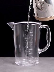 JB PRODUCTS กาต้มน้ำพลาสติกเย็นทนอุณหภูมิสูง ถ้วยตวง PP พร้อมสเกล 5L หม้อต้มน้ำผลไม้ความจุขนาดใหญ่ ชานม กาต้มน้ำโรงแรม