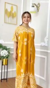 DASTER JUMBO LD 120 BAHAN RAYON MOTIF KEKINIAN