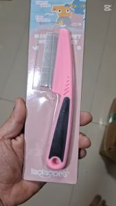 Lược Chải Ve Rận Cho Chó Mèo Lược Chảy Lông Cho Thú Cưng Lược chảy ve rận chống trượt chó mèo - Nuôi Pet Shop