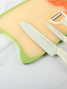 5Pcs Knife Set Household Storage Food Cutting Board Kitchen Cutting Meat Fruit Peeler Knife Set