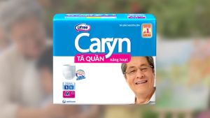 Tã quần bỉm quần người lớn Caryn bỉm quần gói lớn nhiều size M16 M32 L5 L14 L28 XL12 XL24 Mỏng Nhẹ Chống Tràn