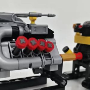 Mini Engine 2/3/4/6/8 Cylinder Turbo Engine Building Blocks Set Educational Toy Bricks Gift for Children Kids Kit