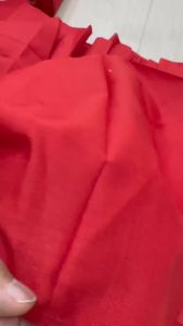 ( per 1 meter ) Kain katun BEBER STAGEN KEMBEN LILIT jawa merah meteran lebar 86 cm bahan sabuk bengkung bebat korset corset lilit pelangsing pengecil perut ibu pasca setelah melahirkan sangjit sanjit tari tarian nari dekorasi dekor kamar ruang