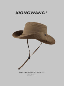 Matching Couple Western Denim Alpine Cap Quick-Drying Summer Breathable Waterproof Sun-Proof Bucket Hat Outdoor Camping Mountain Climbing