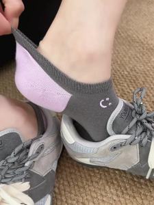 BAIZIYUAN | Summer Anti-slip Cotton Short Socks