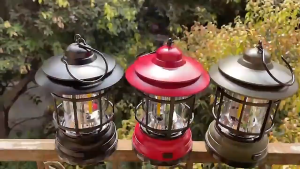 PURRINI Lampu LED Lentera Gantung Retro Camping Lights Warm White - PR-120