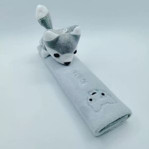 Extended Cute Cartoon Car Safety Belt Shoulder Protector Cover Female Version Automobile Child Safety Seat Accessories