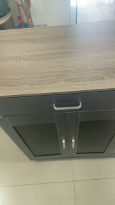 SuperValue Nordic Kitchen Cabinets with Wheels: Movable Storage Solutions