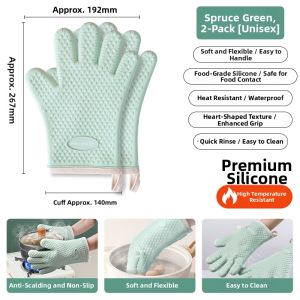 Mad Shark | Heat-resistant Insulating Anti-slip Oven Mitts
