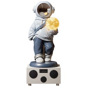 ZHONGGE | Bluetooth Luxury Astronaut Sound and Light Speaker