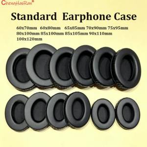 1 Pair Standard Oval Headphone Covers 65x85mm 70x90mm 75x95mm 80x100mm 85x100mm 85x105mm 90x110mm 100x120mm Soft Protective Cove