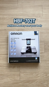 OMRON Body Composition Monitor Bluetooth  |  Monitor Komposisi Badan HBF-702T | 蓝牙体重体脂肪计  [Waranti Tempatan 1 Tahun]