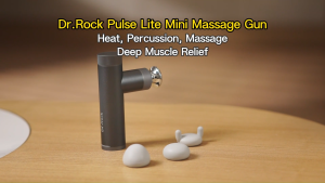 Dr. Rock Pulse Lite Mini Massager Hot Compress deep tissue massage pocket-sized massager