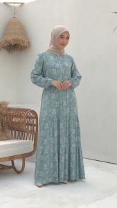 Gamis Dewasa Homey Dress Raeesa Series By Aissah.Id Bahan Rayon Viscose Premium -Bisa Cod