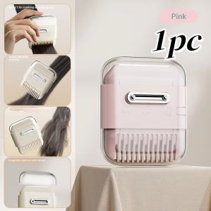 1-3pcs Portable 5 in 1 Hair Cutting Trimmer Combs Double Headed Manual Bangs Cutter Shaving Remover Thinning Beauty Haircut Tool