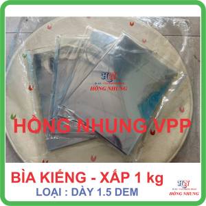 [SALE] Xấp 500g Bìa Kiếng Đóng Sách A4 - Trắng Trong suốt