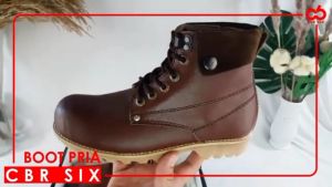 NEFF / Sepatu boot pria kulit asli / Tracking hiking traveling touring motoris adventure BSC 773