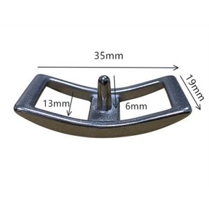 สายรัดสแตนเลสหัวเข็มขัดปรับได้ 2 ซม.หัวเข็มขัดโลหะสําหรับรองเท้ากระเป๋าเข็มขัดม้าอานหัวเข็มขัด