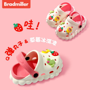 Dép Lỗ Trẻ Em Dép Lê Trẻ Em Trong Nhà Chống Trượt Đế Mềm Đáng Yêu Bé Gái Dép Lê Em Bé Cảm Giác Giẫm Đạp Mùa Hè Cho Nam