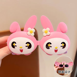 Clow M Childrens Sunglasses Girl Cartoon Sun Protection Sunglasses Little Girl Fashion Sunglasses Baby Glasses New Arrival