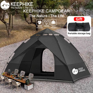 【Free Mat】Tent for Camping2/4/6/8 Persons Tent Outdoor Portable Folding Fully Automatic Camping Tent Camping Hydraulic Tent Fully Automatic one room one hall park Camping Outdoor Folding Tent