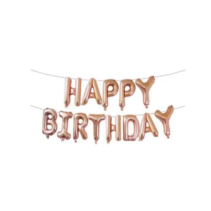 Bộ chữ Happy birthday - Bong bóng chữ HAPPY BIRTHDAY - Bộ bóng chữ sinh nhật