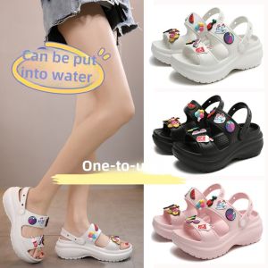 Slip-on Beach Sandals Anti-slip Soft Sole Dual Wear