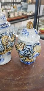 Chóe Thờ cúng đựng muối gạo nước - đồ thờ bát tràng